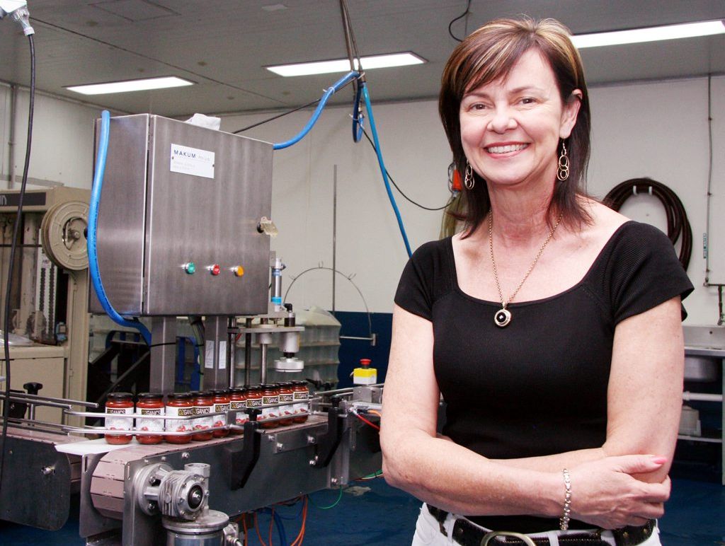 Anni Brownjohn has won a Telstra innovation award. Anni Brownjohn has won a Telstra innovation award.